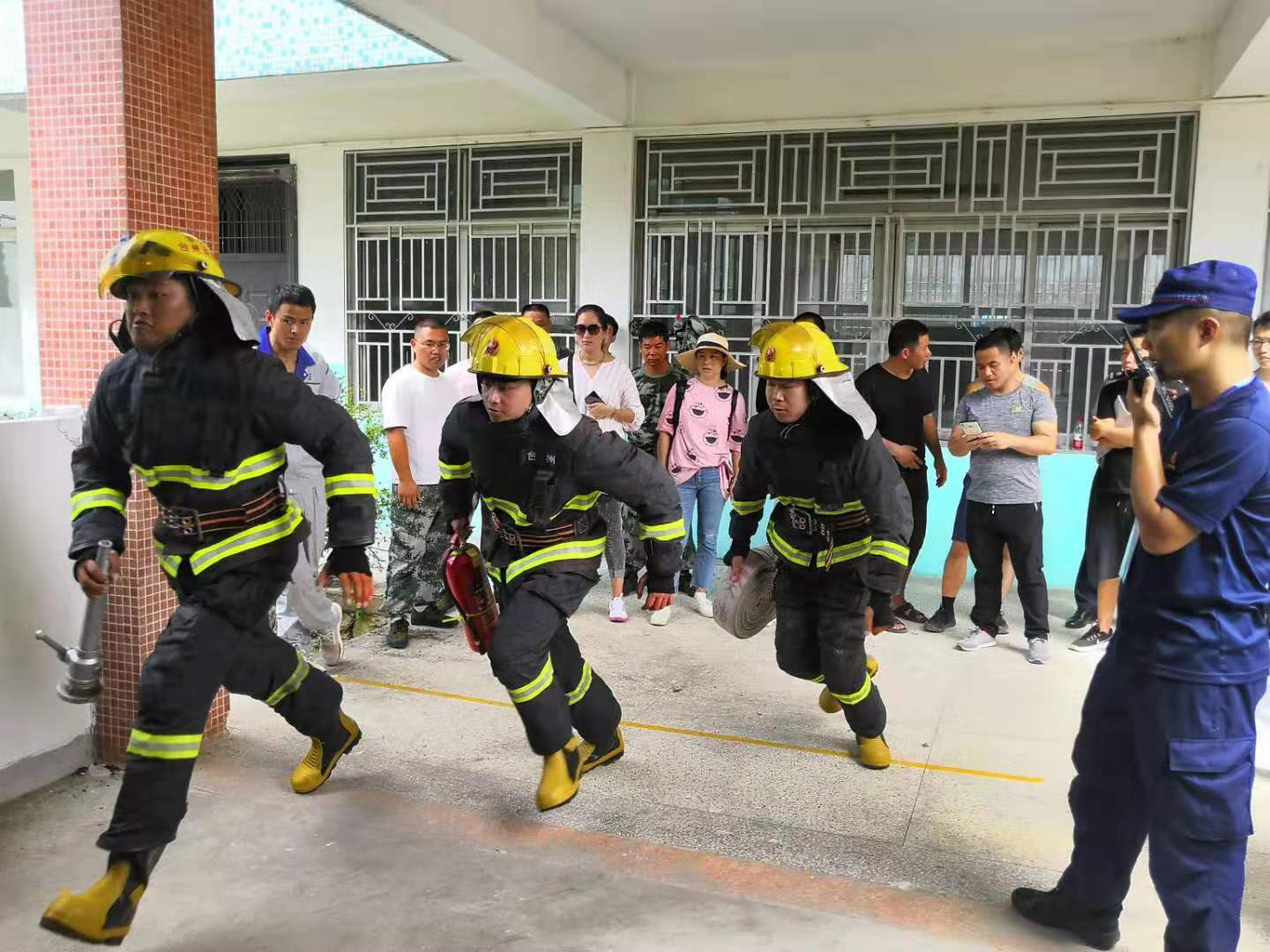 天台凯发天生一触即发官网荣获天台县第五届职工消防技能大比武  “企业消防队团体第三名”